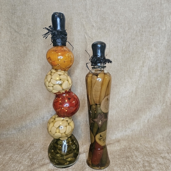 Accents Set Of Two Vintage Italian Decorative Pepper Bottles Poshmark